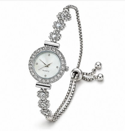 Montre Femme Élégant - Argentée