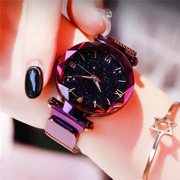 Montre Femme Ciel Étoilé Magnétique