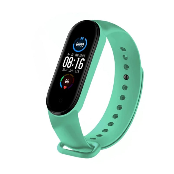 Montre Connectée M6 : Sport & Santé Unisexe Verte