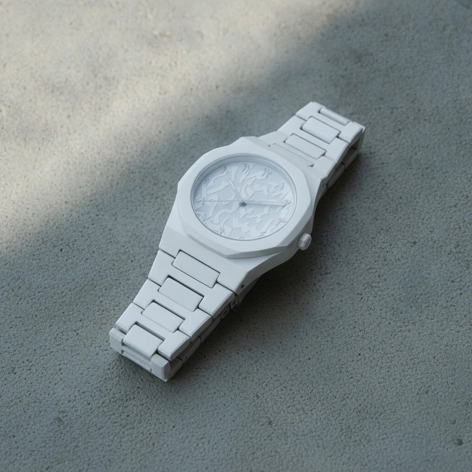 Montre Étanche Cadran Arabe Style Polyvalent