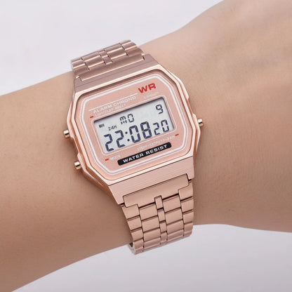 Montre LED Vintage Militaire Unisexe