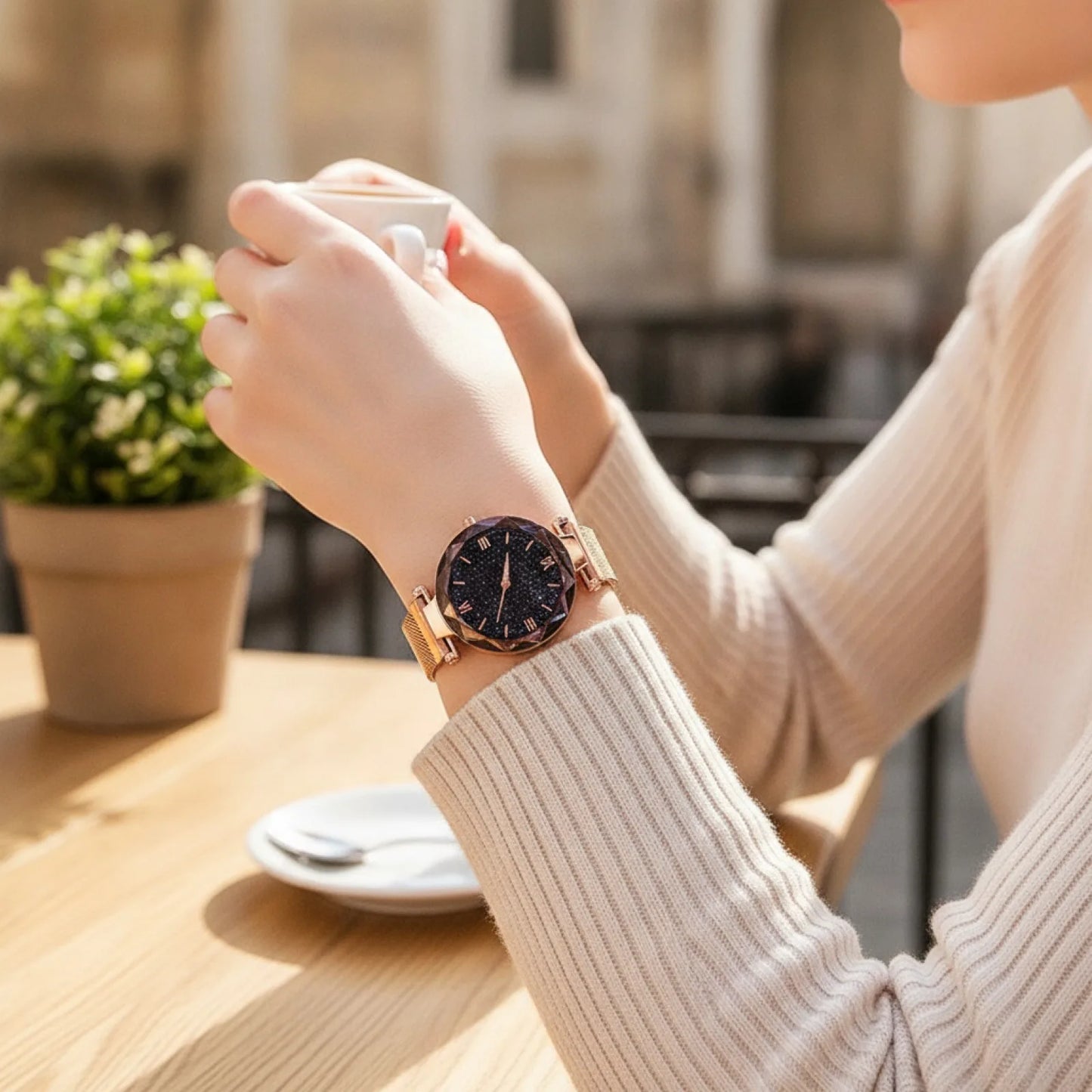 Montre Femme Ciel Étoilé Magnétique