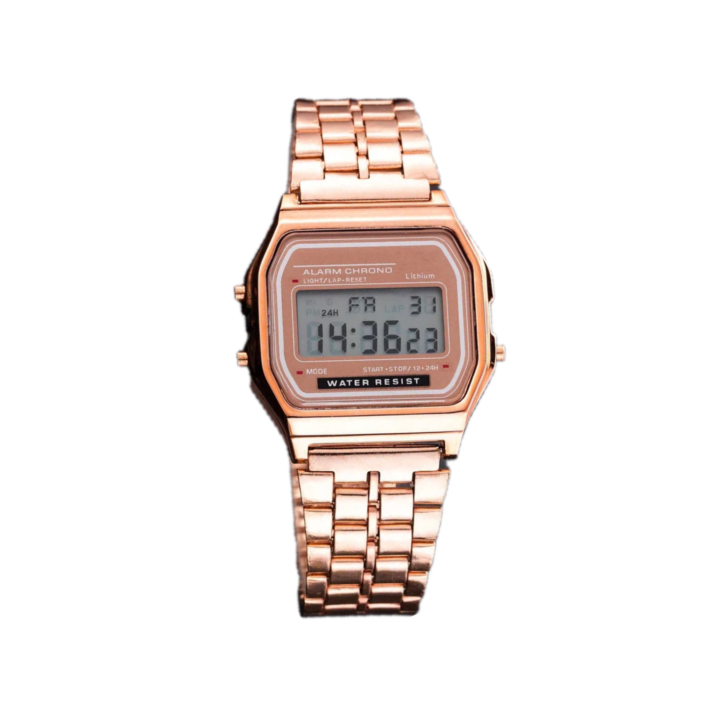 Montre Femme LED - Rose Gold