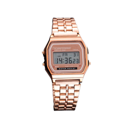 Montre Femme LED - Rose Gold