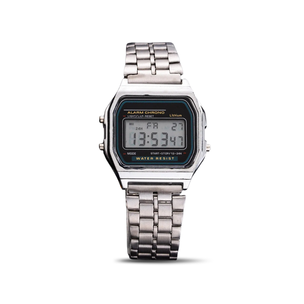 Montre Femme LED - Argentée