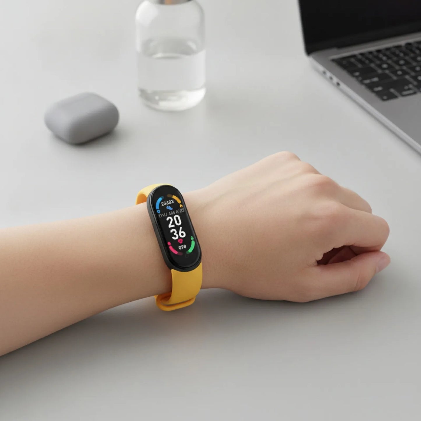 Montre Connectée M6 Étanche - Suivi Santé & Sport