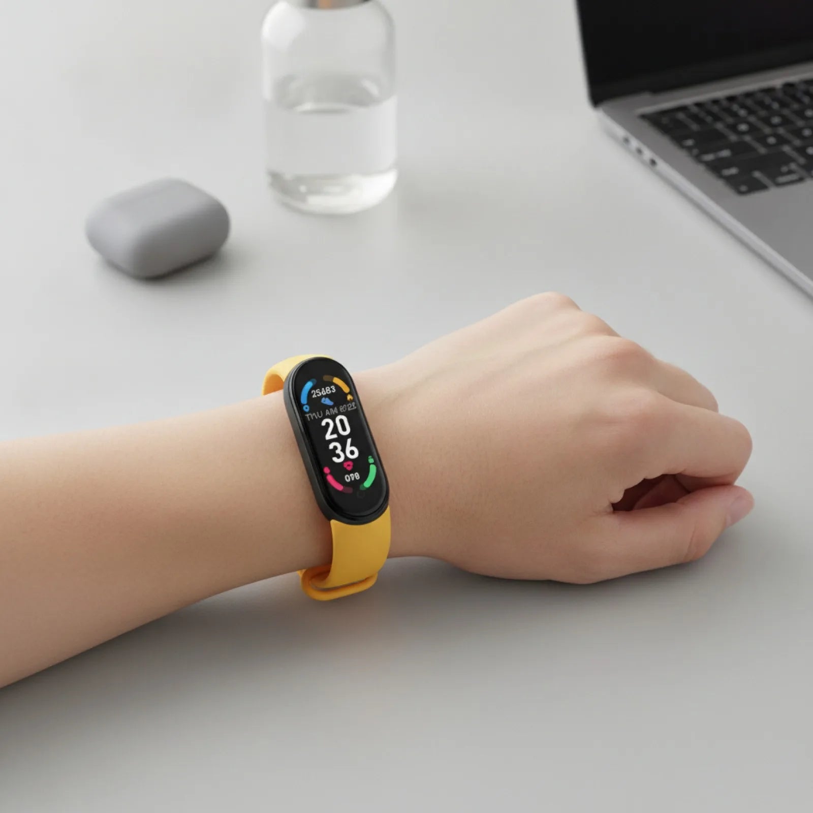 Montre Connectée M6 Étanche - Suivi Santé & Sport