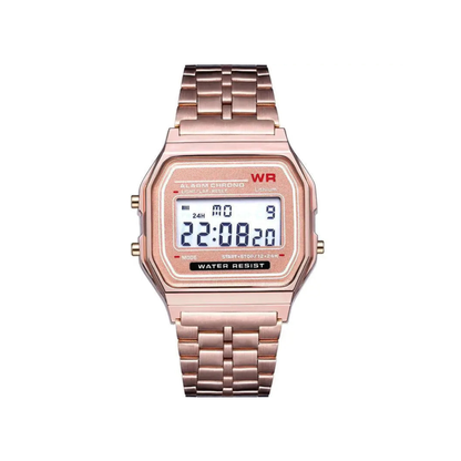 Montre Homme LED - Rose Gold